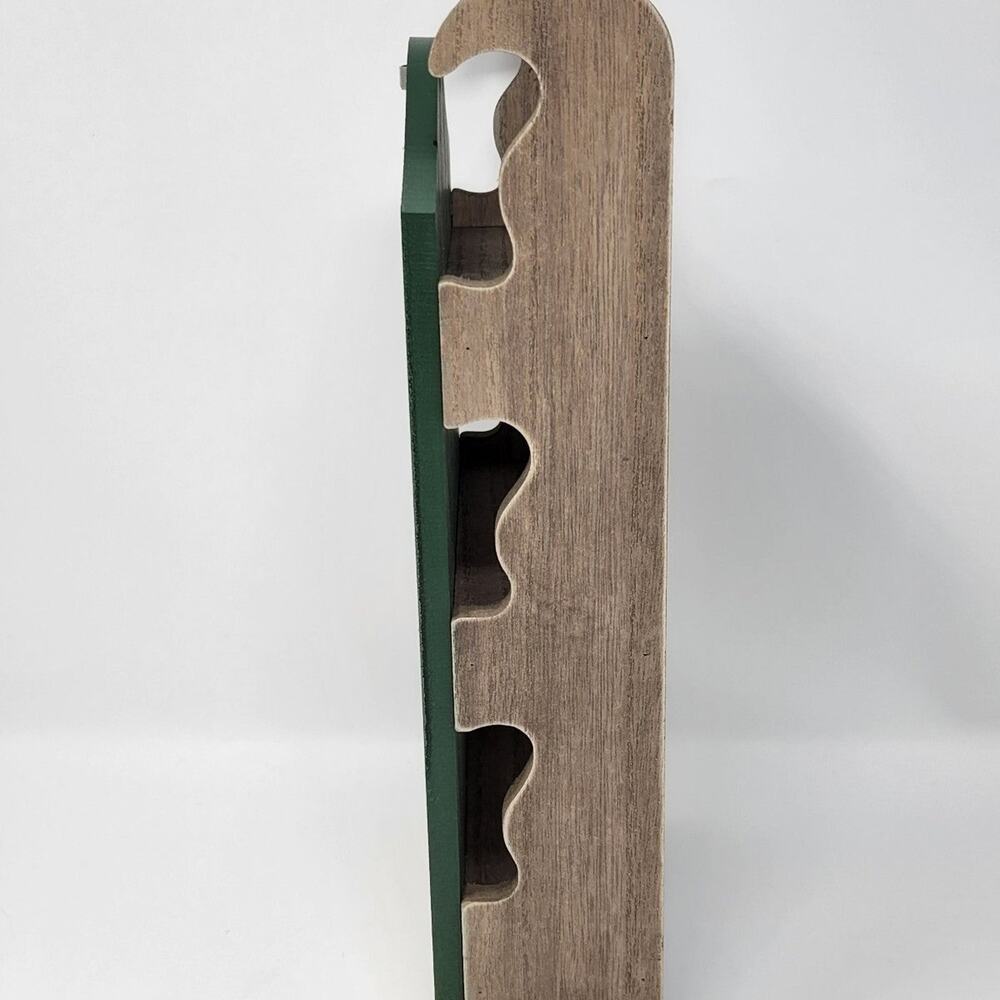 Target Brown and Green Wooden Shelf - Picture 2 of 2